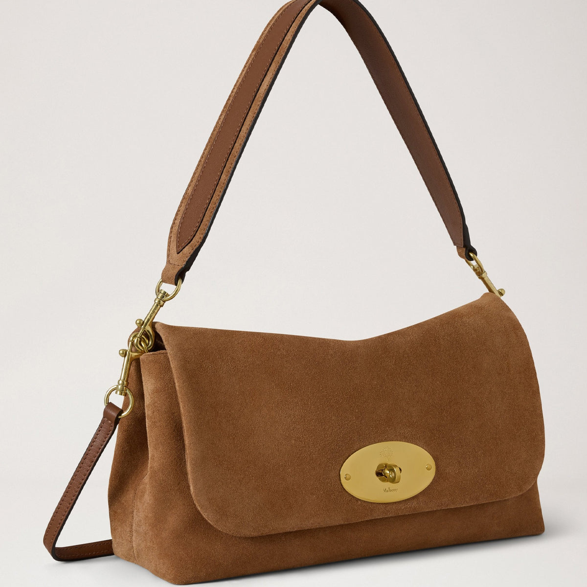 Delilah Flap Bag Suede
