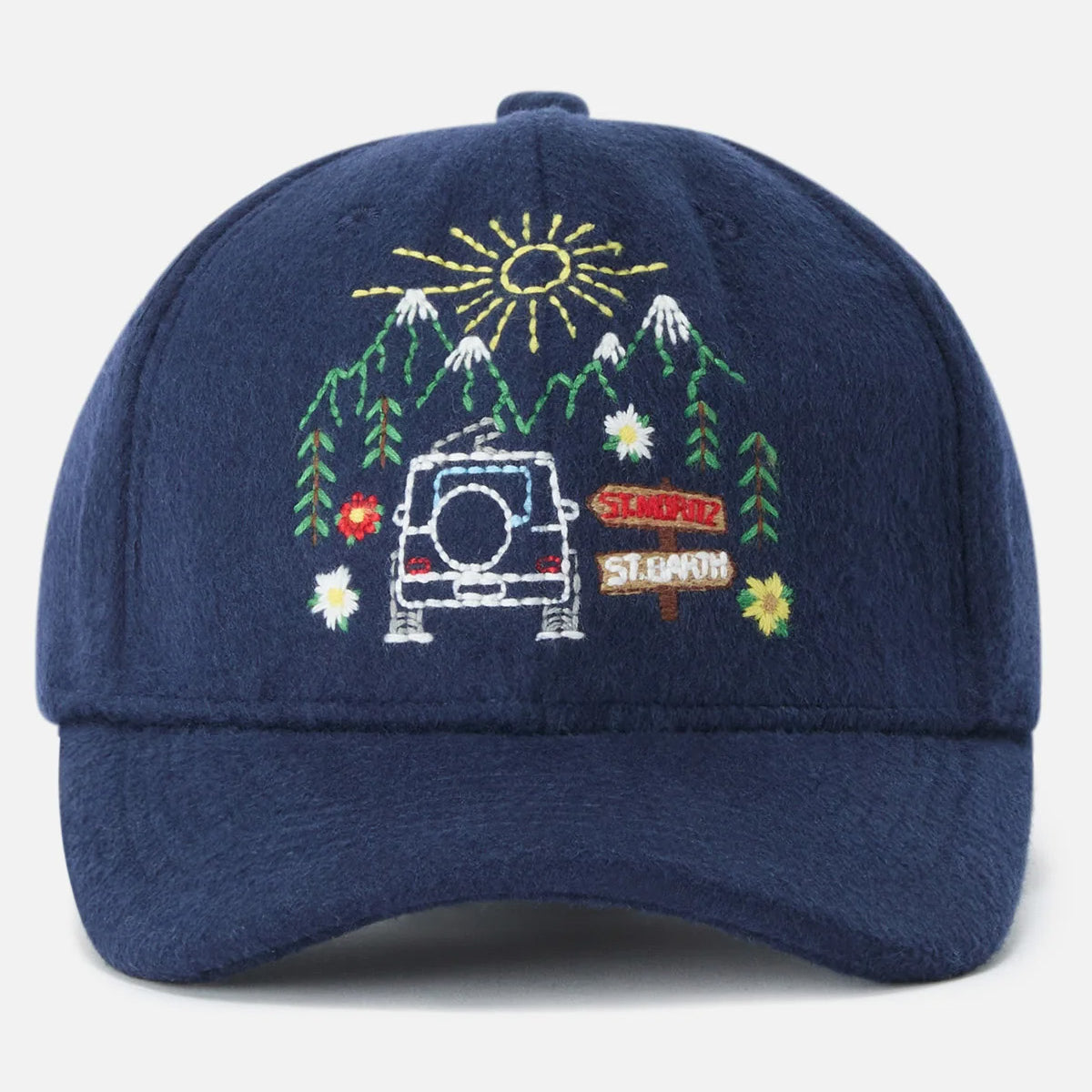 Baseball Felt-Car Landscape Draw 61 EMB