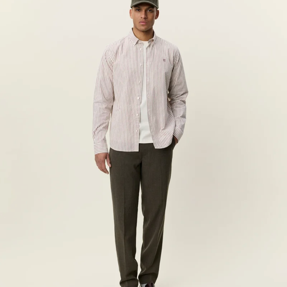 Light Oxford Striped Shirt