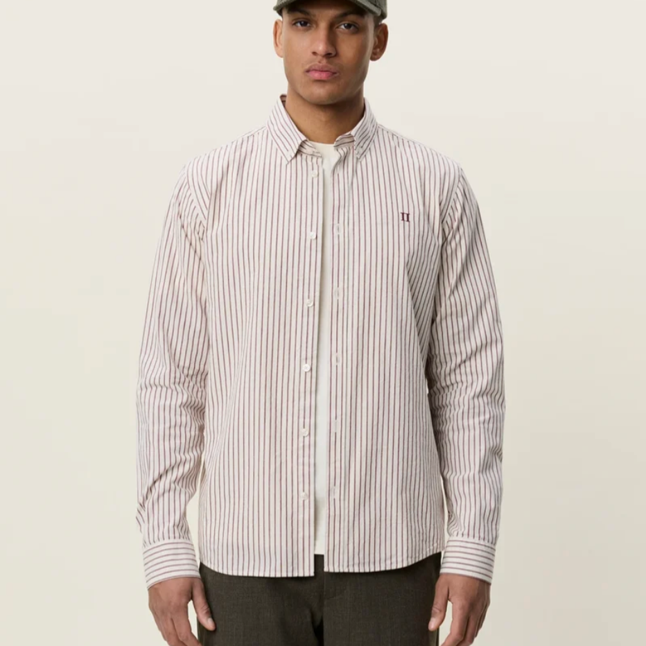 Light Oxford Striped Shirt