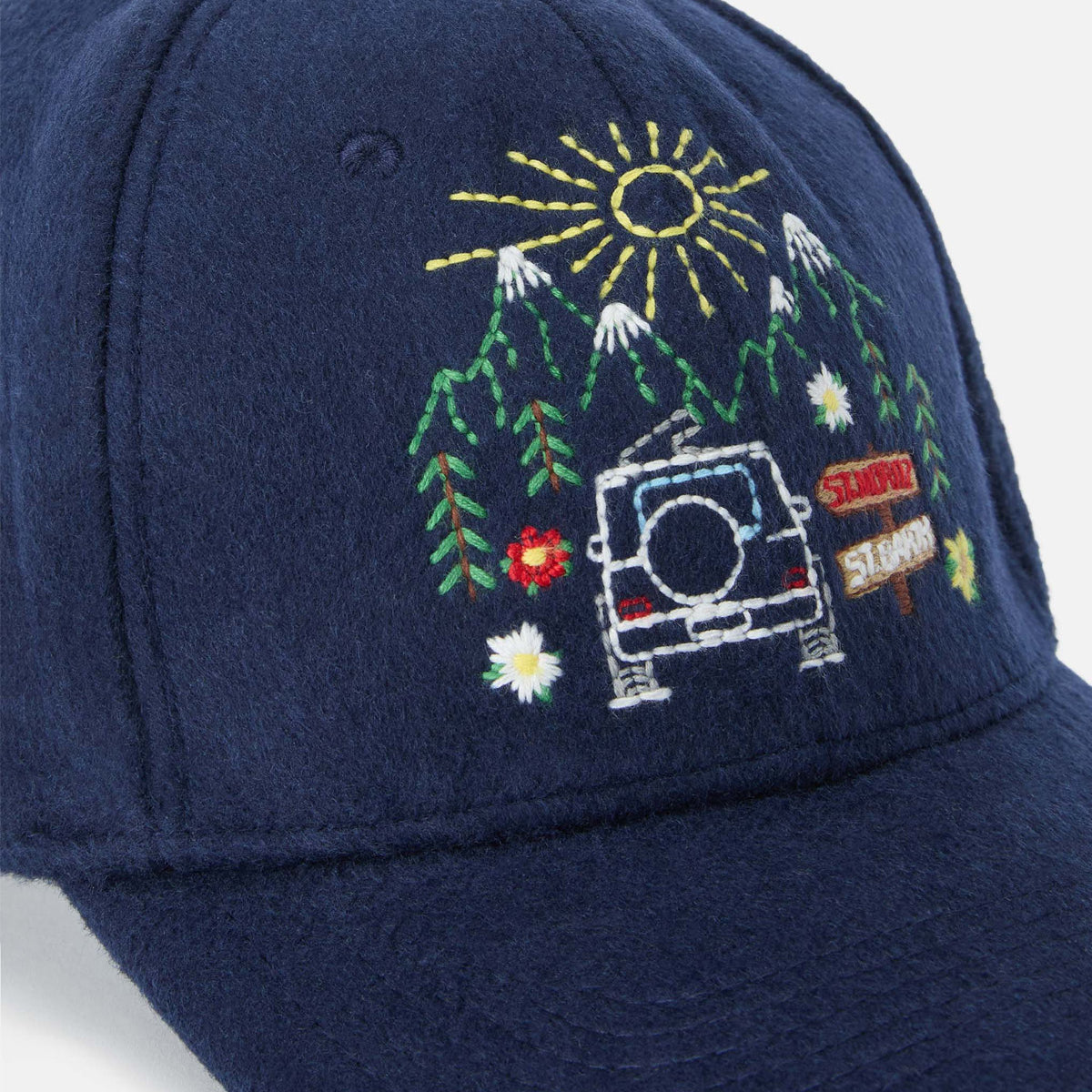 Baseball Felt-Car Landscape Draw 61 EMB
