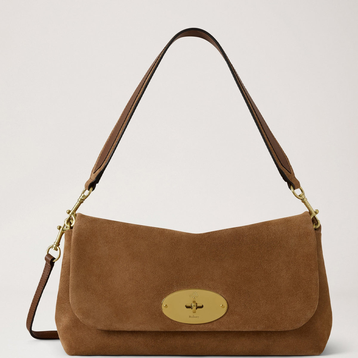 Delilah Flap Bag Suede