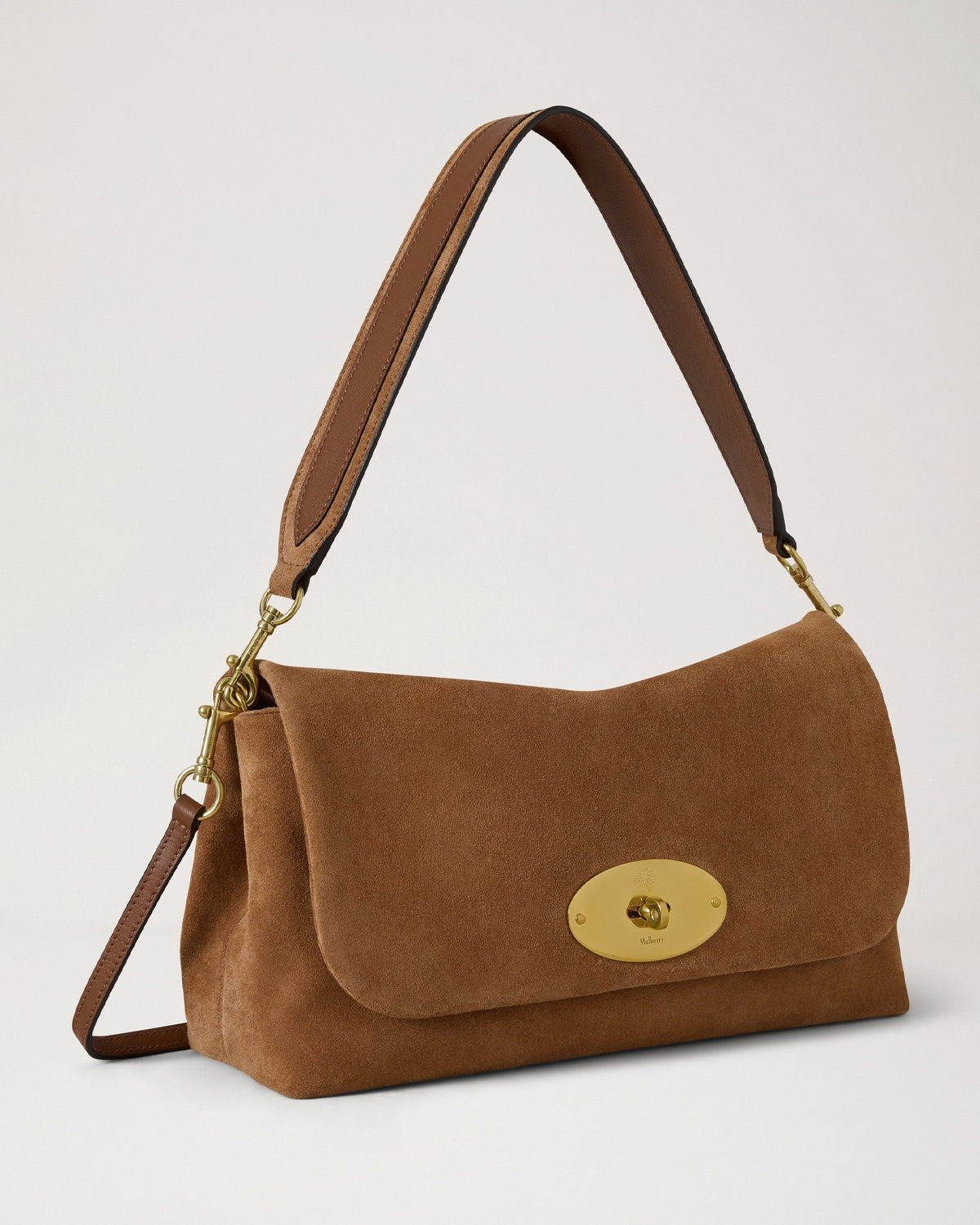 Delilah Flap Bag Suede