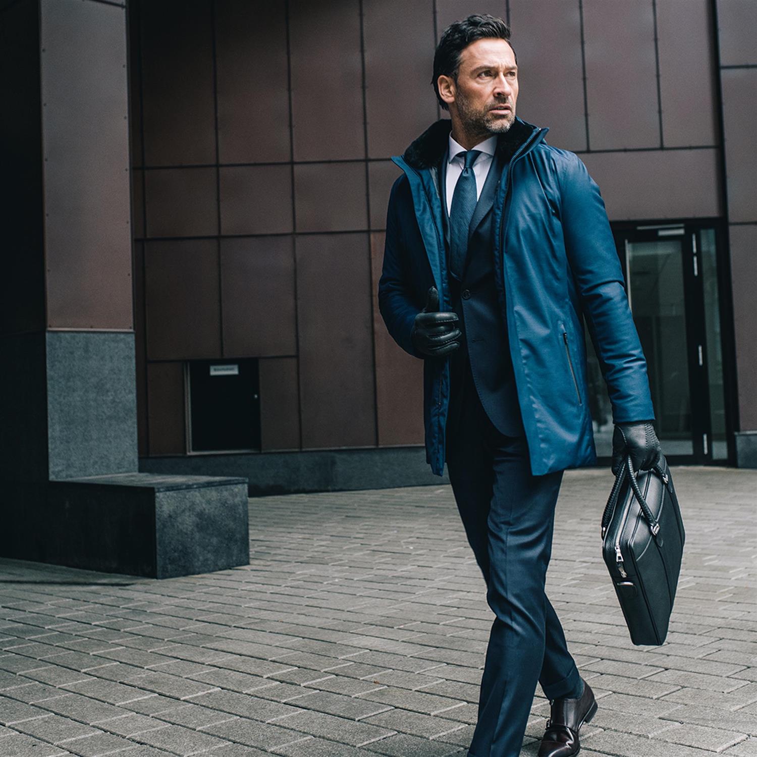 Regulator Parka Savile - Navy Wool – Bogart
