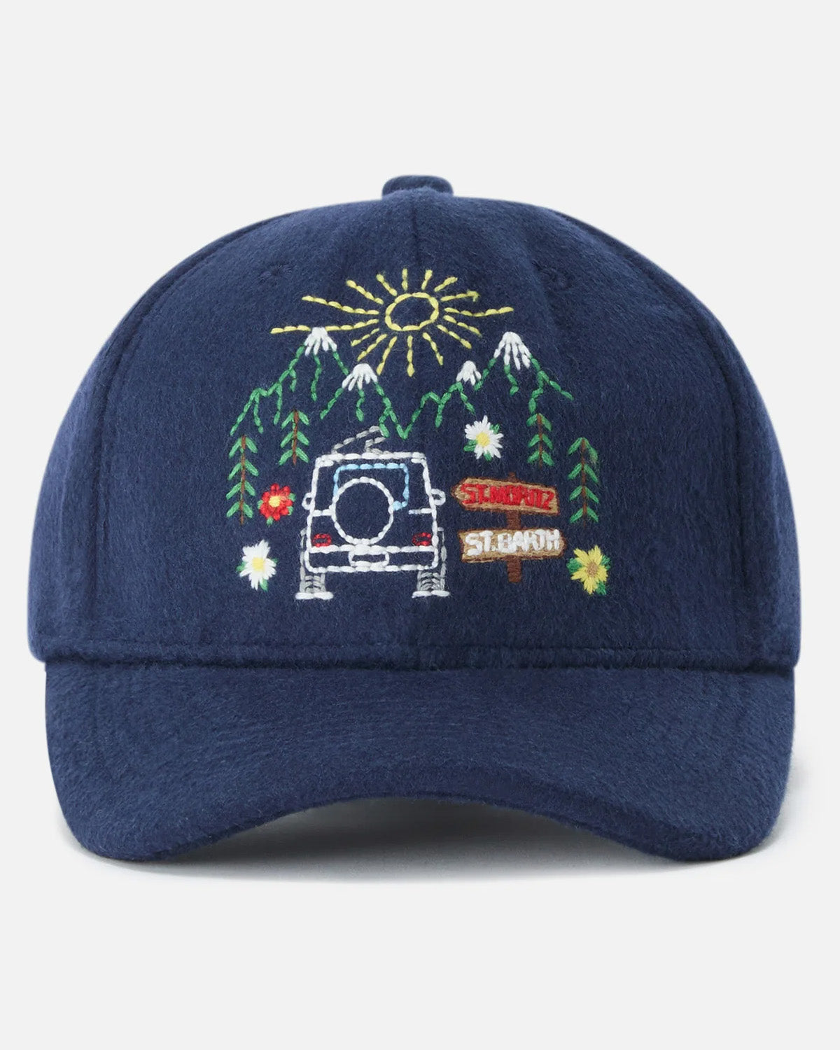 Baseball Felt-Car Landscape Draw 61 EMB
