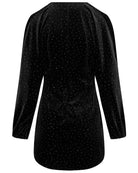 Philo Stud Velour Dress